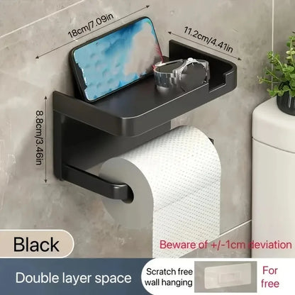 Easy-Install Toilet Paper Holder