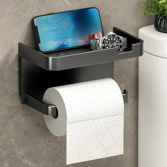 Easy-Install Toilet Paper Holder