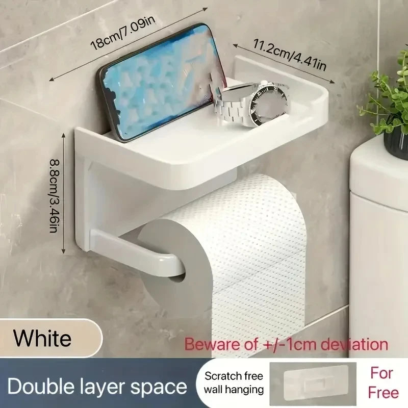 Easy-Install Toilet Paper Holder